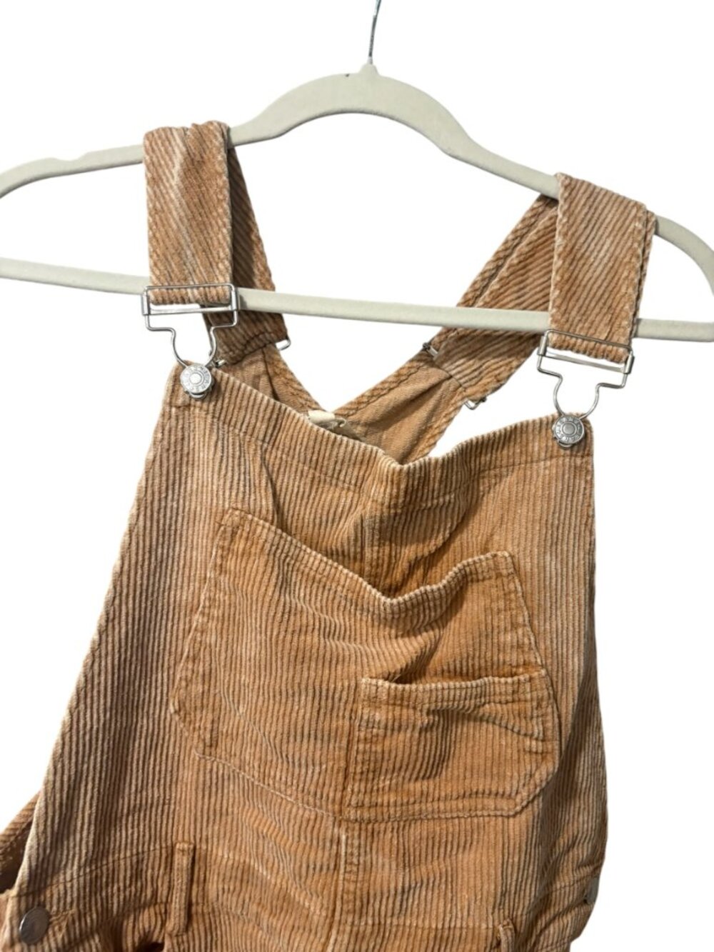 BiBi Distressed Corduroy Overalls - Picture 11 of 15